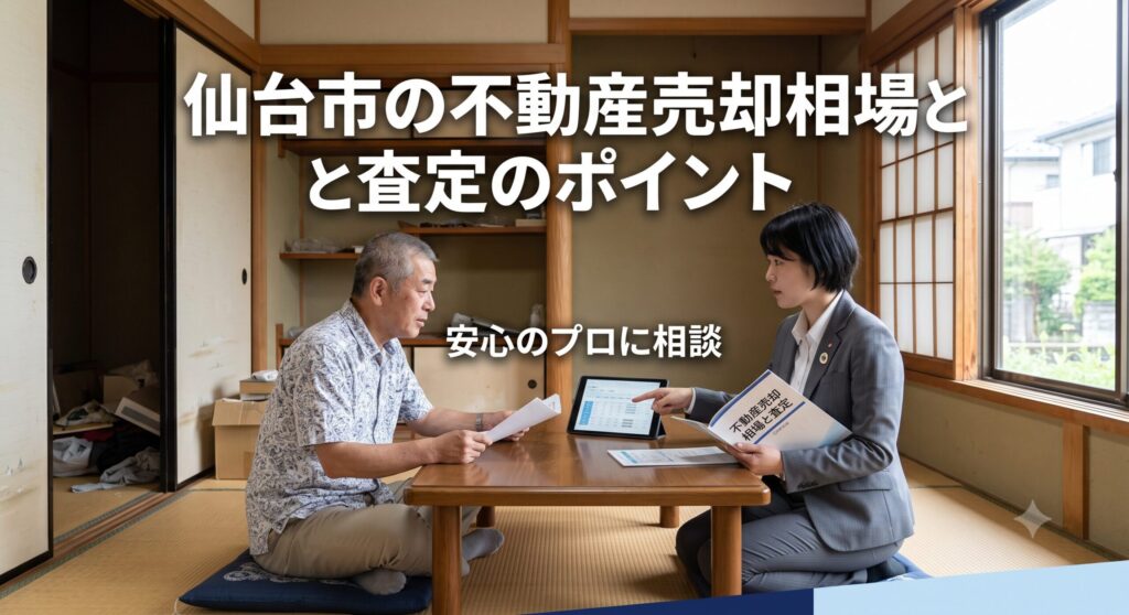 仙台市の不動産売却相場と査定のポイント
