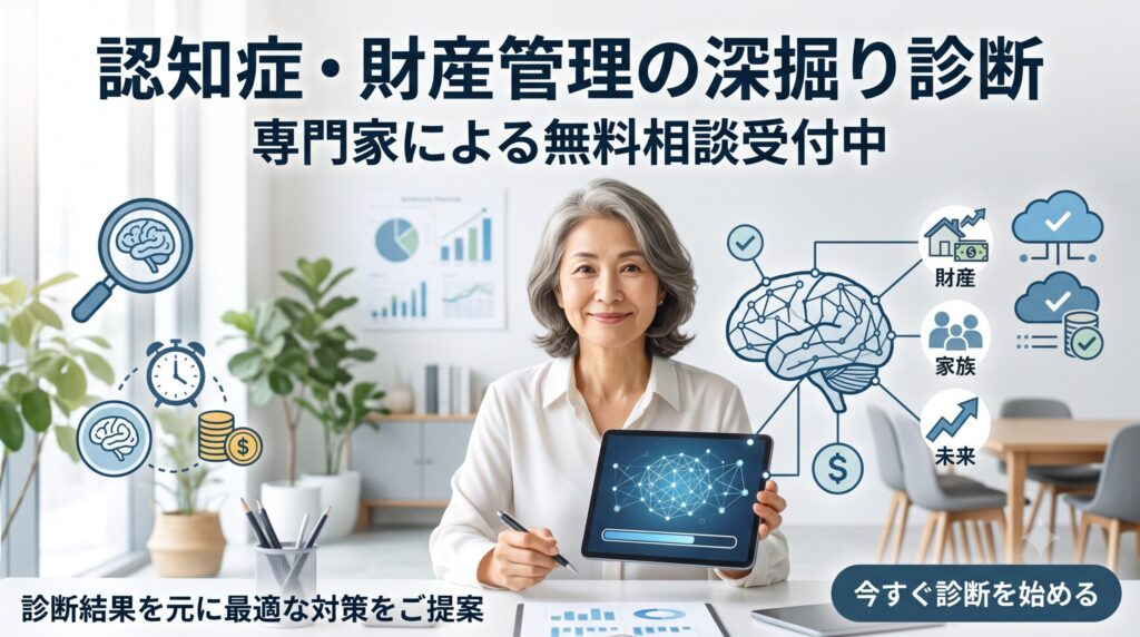 認知症・財産管理の深掘り診断