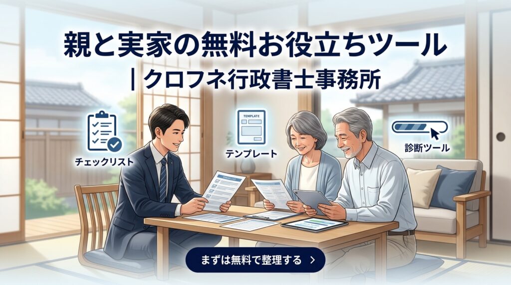 親と実家の無料お役立ちツール